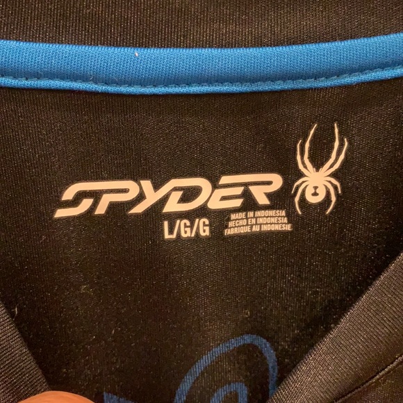 Spyder base layer long sleeve boys shirt - Picture 3 of 4